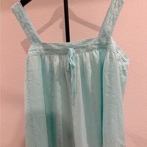 Torrid Aqua sheer tank